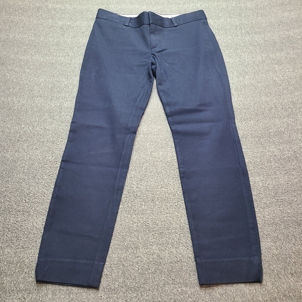 Banana Republic Sloan Fit Navy‎ Blue Tailored Career Pants Women's Size 2S